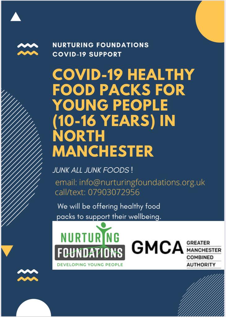 Healthy Food Packs Delivery flyer